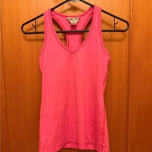 Hard Tail V-Neck Racerback Tank With Bra!